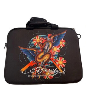 Vintage  Ed hardy Y2K laptop case sleeve 16inches